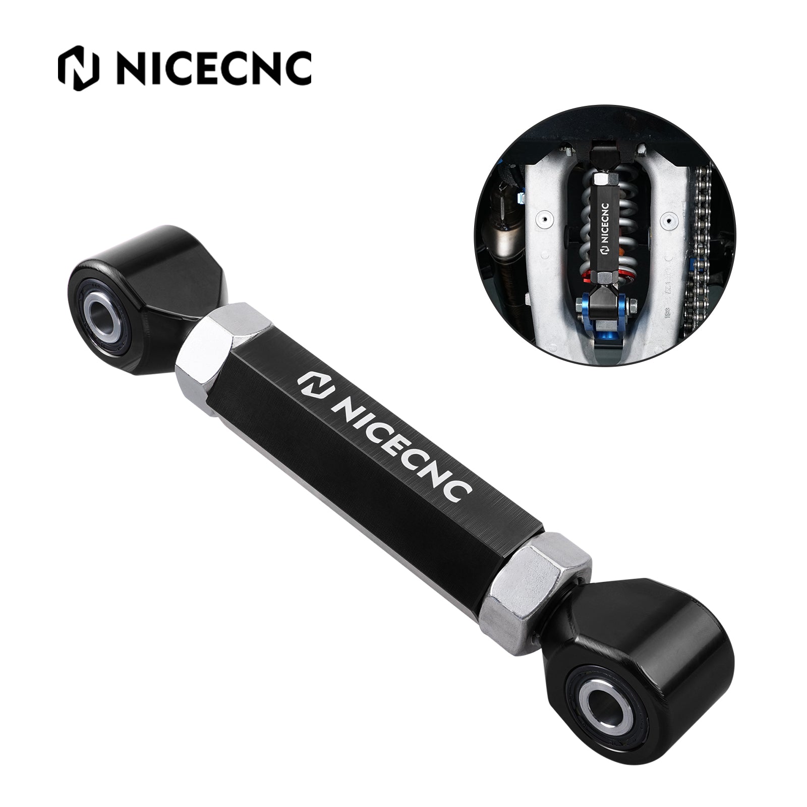 ATV Rear Arm Linkage Knuckle 0"-4" Lowering For Yamaha Raptor 700 700R 2013-2026