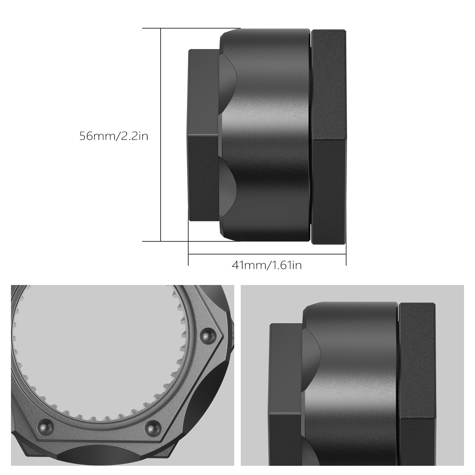 ATV Rear Wheel Axle Lock Nut Assembly For Honda TRX450R TRX250X TRX400X