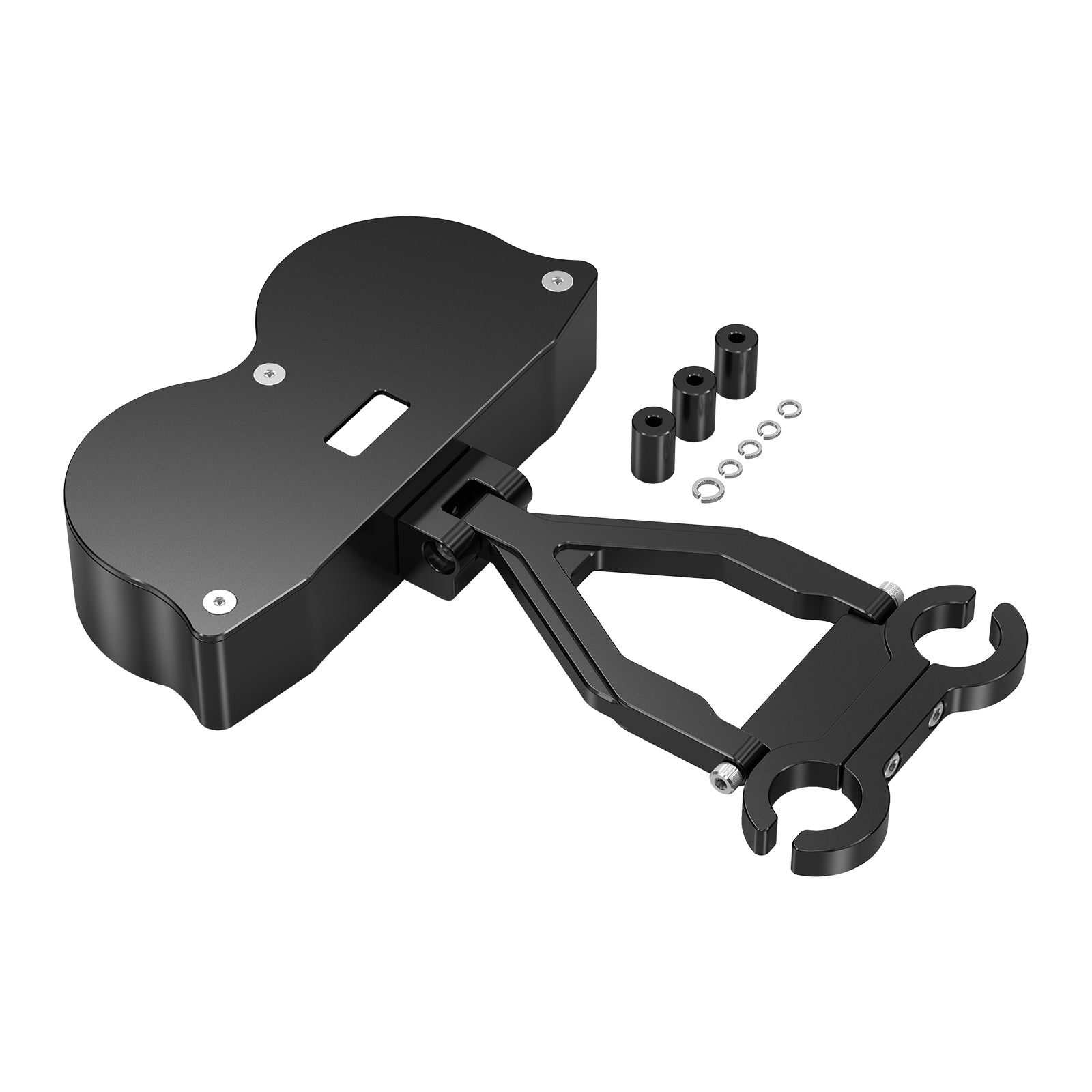 Speedometer Gauges Bezel Relocation Mount Bracket Kit For Harley Road Glide FLTRX