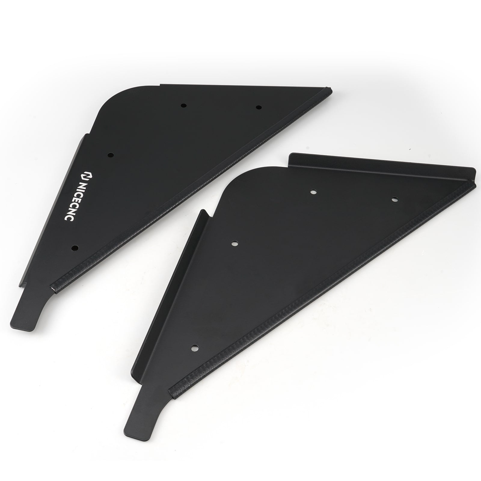 UTV Rear Door Side Panels Cover Guards with Clamps For Polaris RZR XP 1000 2014-2023