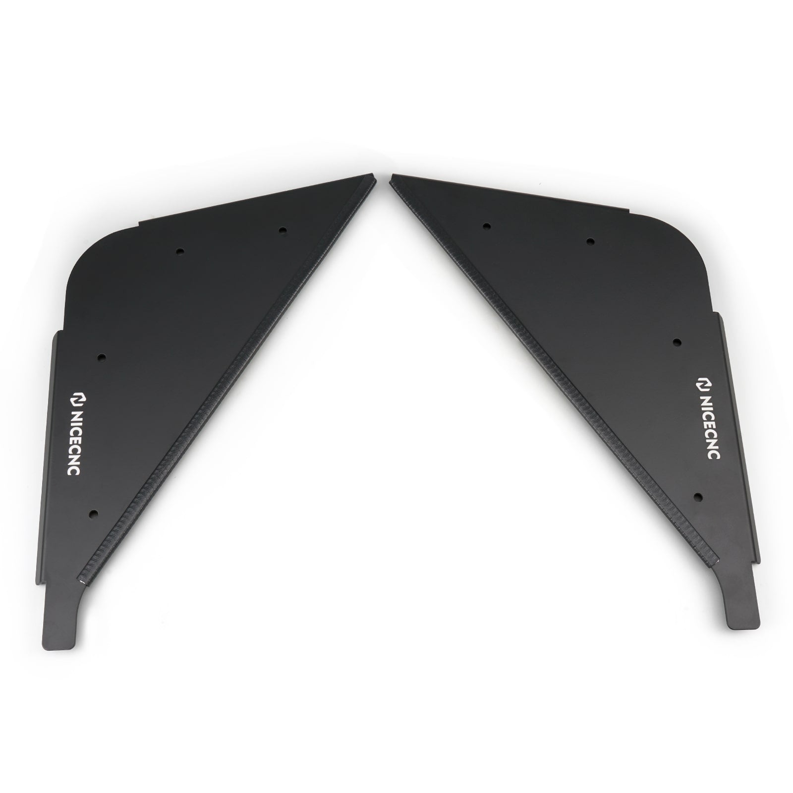 UTV Rear Door Side Panels Cover Guards with Clamps For Polaris RZR XP 1000 2014-2023