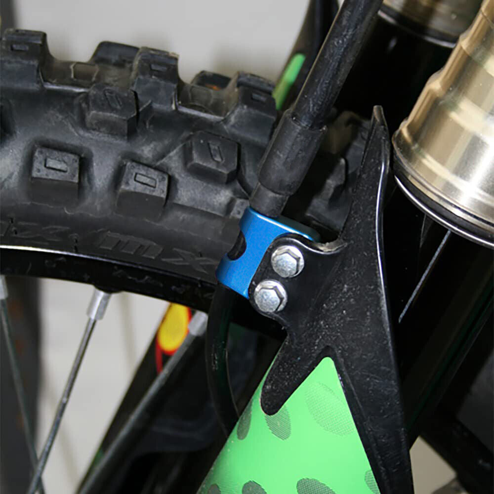 Front Brake Line Hose Clamp For Yamaha YZ85 YZ250F YZ450F Honda CRF250R CRF450R