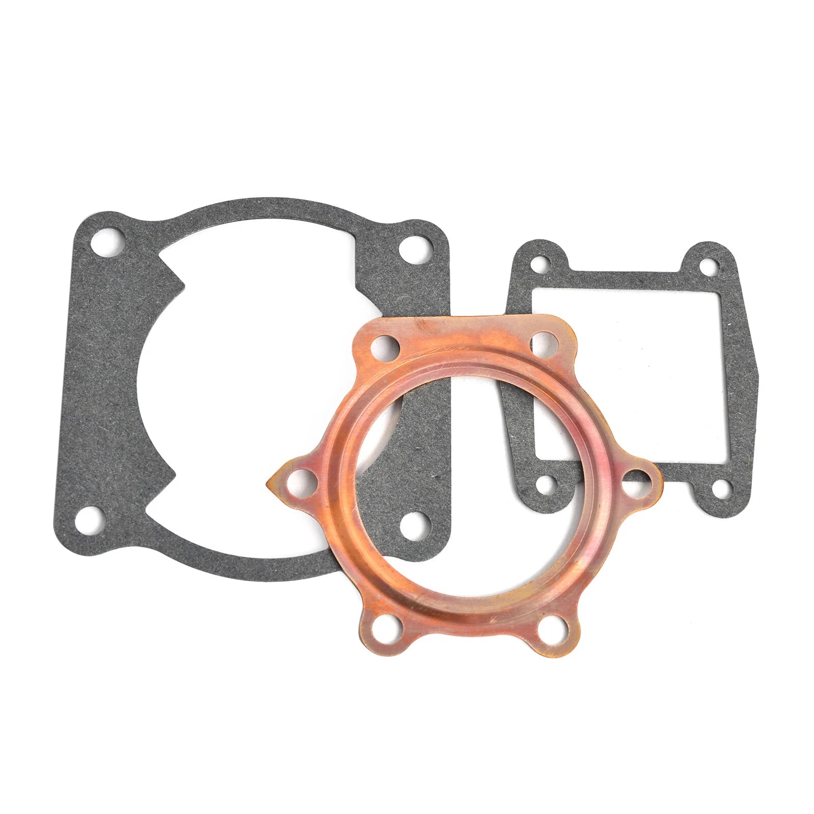 ATV Exhaust Pipe Head Engine Cylinder Top End Gaskets Rebuild Kit For Yamaha Blaster 200