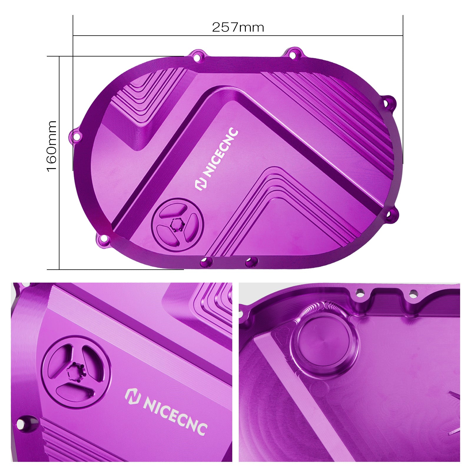 Right Motor Cover Guard For STARK VARG MX / EX 2024-2025
