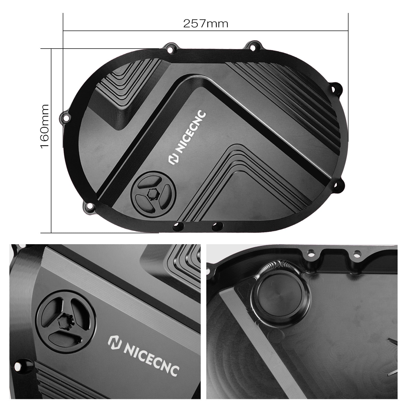 Right Motor Cover Guard For STARK VARG MX / EX 2024-2025