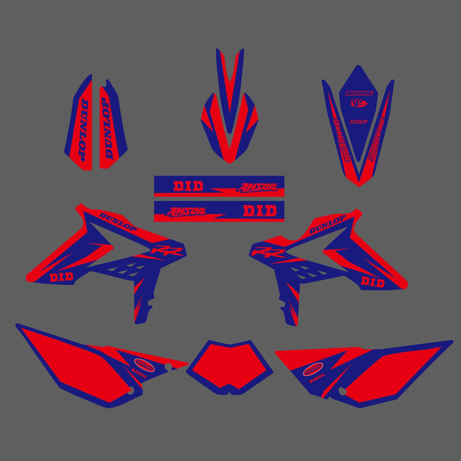 Team Graphics Decals Stickers For Beta RR 2T/4T 2013-2017