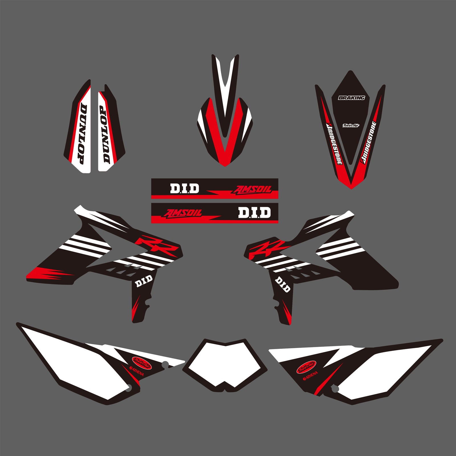 Team Graphics Decals Stickers For Beta RR 2T/4T 2013-2017
