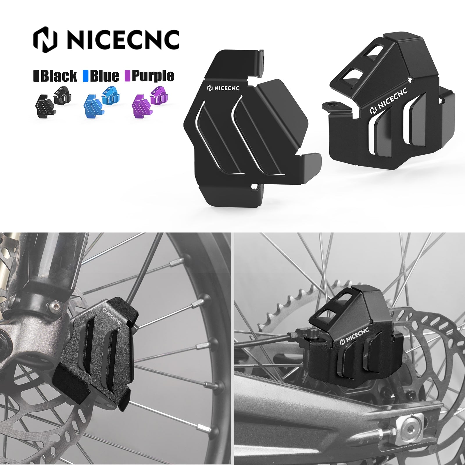 Rear Brake Caliper Guard Protecor For Segway X160 X260 Surron Light Bee X/ S/ L1E