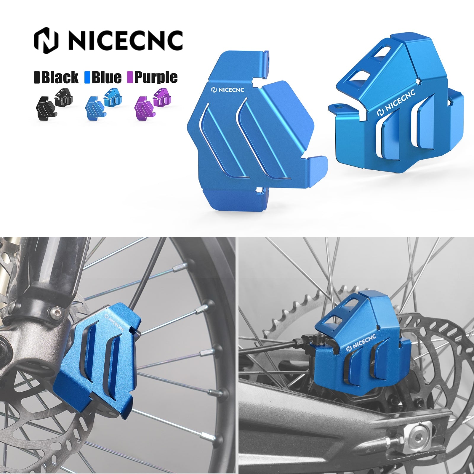 Rear Brake Caliper Guard Protecor For Segway X160 X260 Surron Light Bee X/ S/ L1E