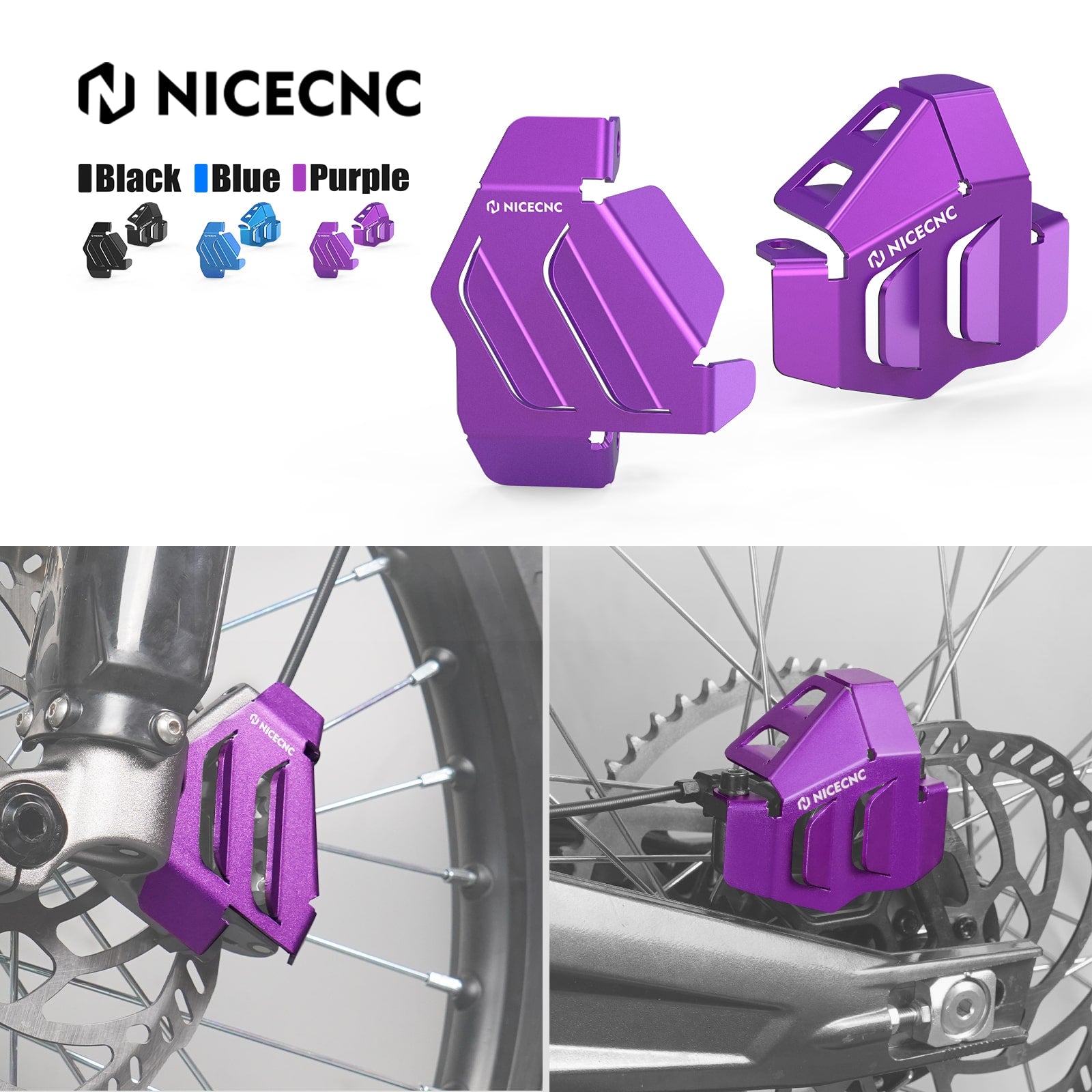 Rear Brake Caliper Guard Protecor For Segway X160 X260 Surron Light Bee X/ S/ L1E