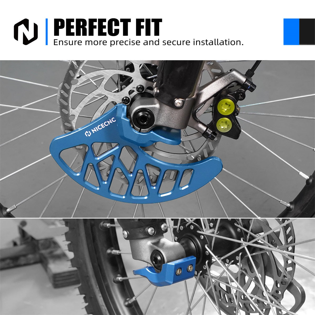 Front Brake Disc Guard & Fork Leg Guards For Surron Light Bee X/ S/ L1E Segway X160 X260