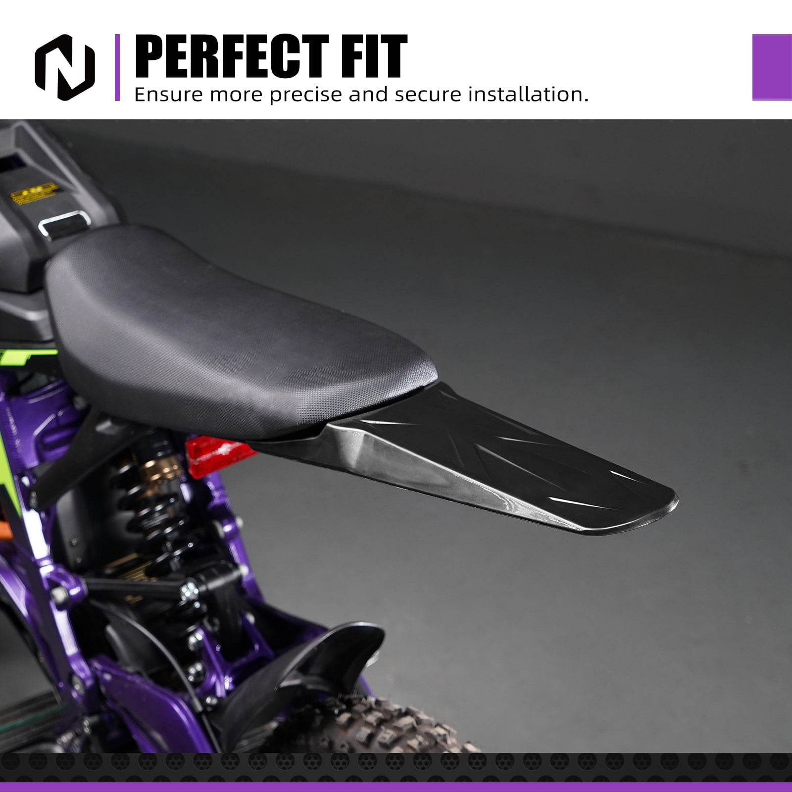 Front Fender Mud Guard & Extended Rear Fender For Surron Light Bee X/S 2022-2024