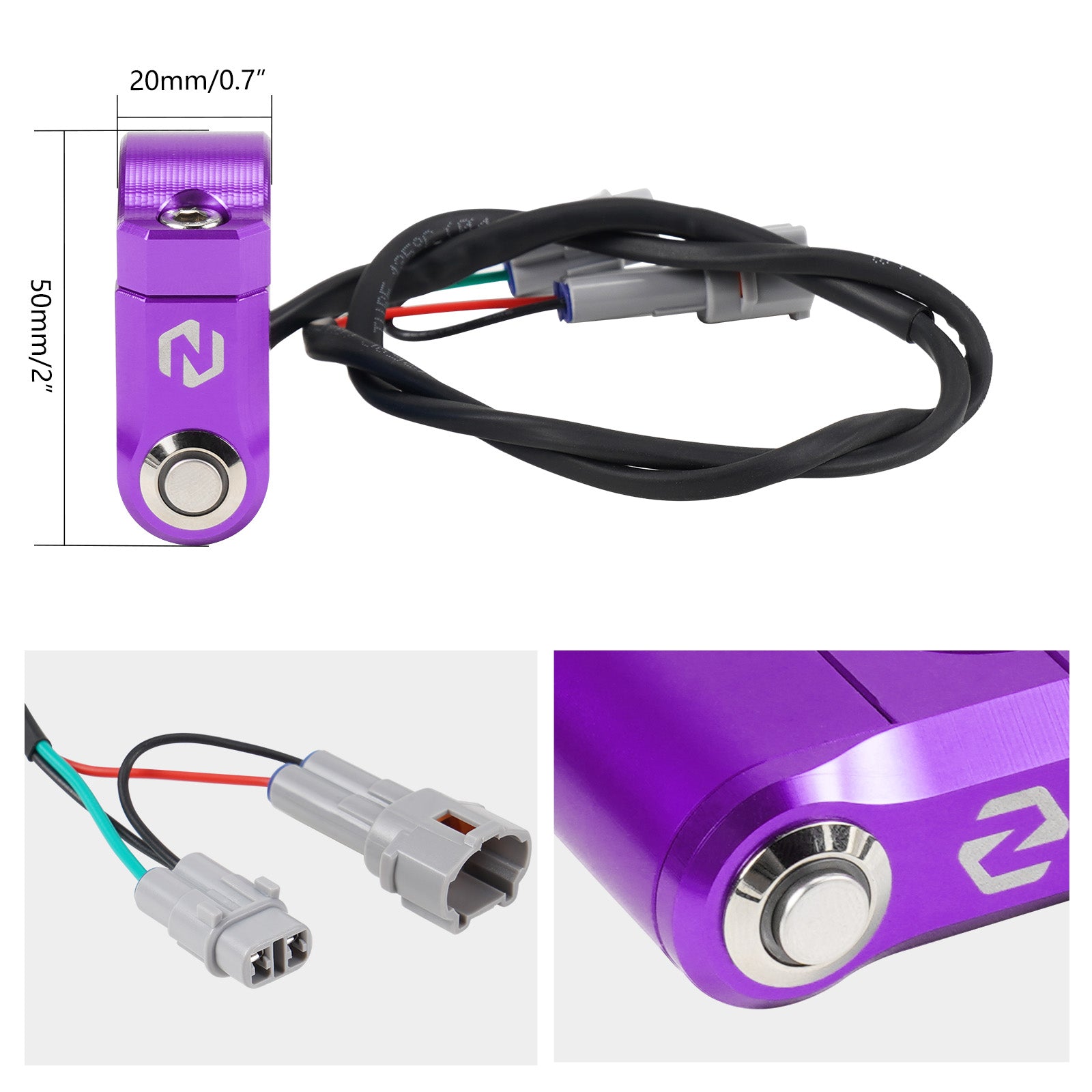 Plug and Play Headlight Switch For Surron Light Bee X / S Segway X160 X260