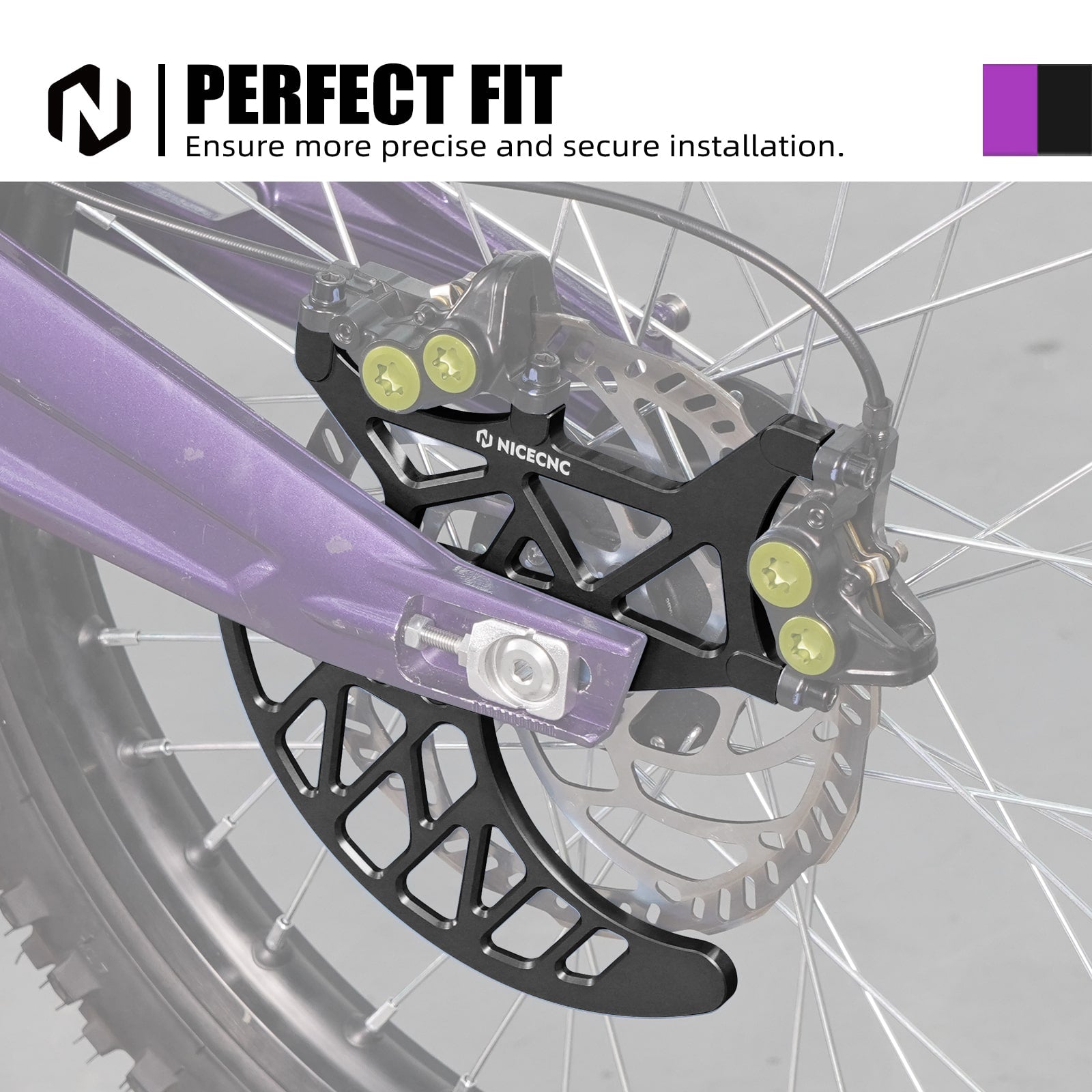 Rear Brake Disc Sprocket Caliper Guard For Surron Light Bee X/ S/ L1E Segway X160 X260