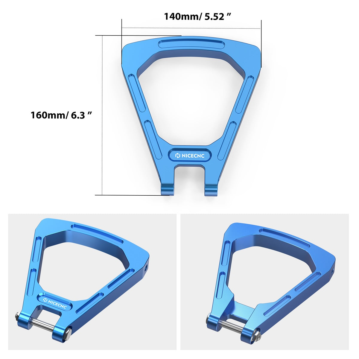 Reinforced Triangle Rear Link Bracket For Surron Light Bee X/ S/ L1E Segway X160 X260