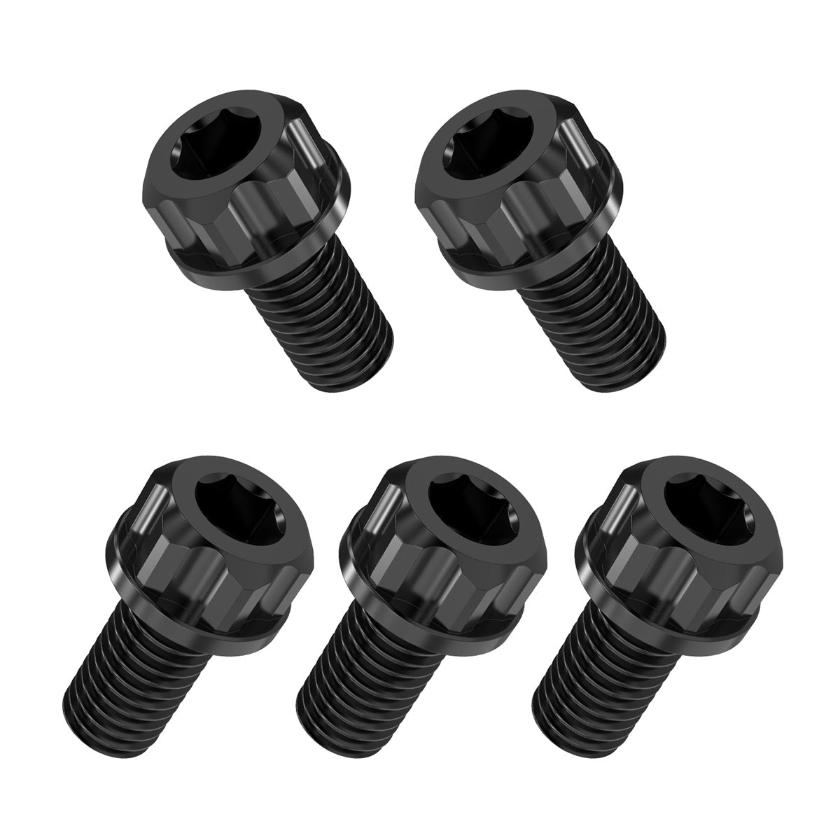 5PCS M8 Rear Sprocket Bolts For Surron Light Bee X/ S/ L1E Segway X160 X260