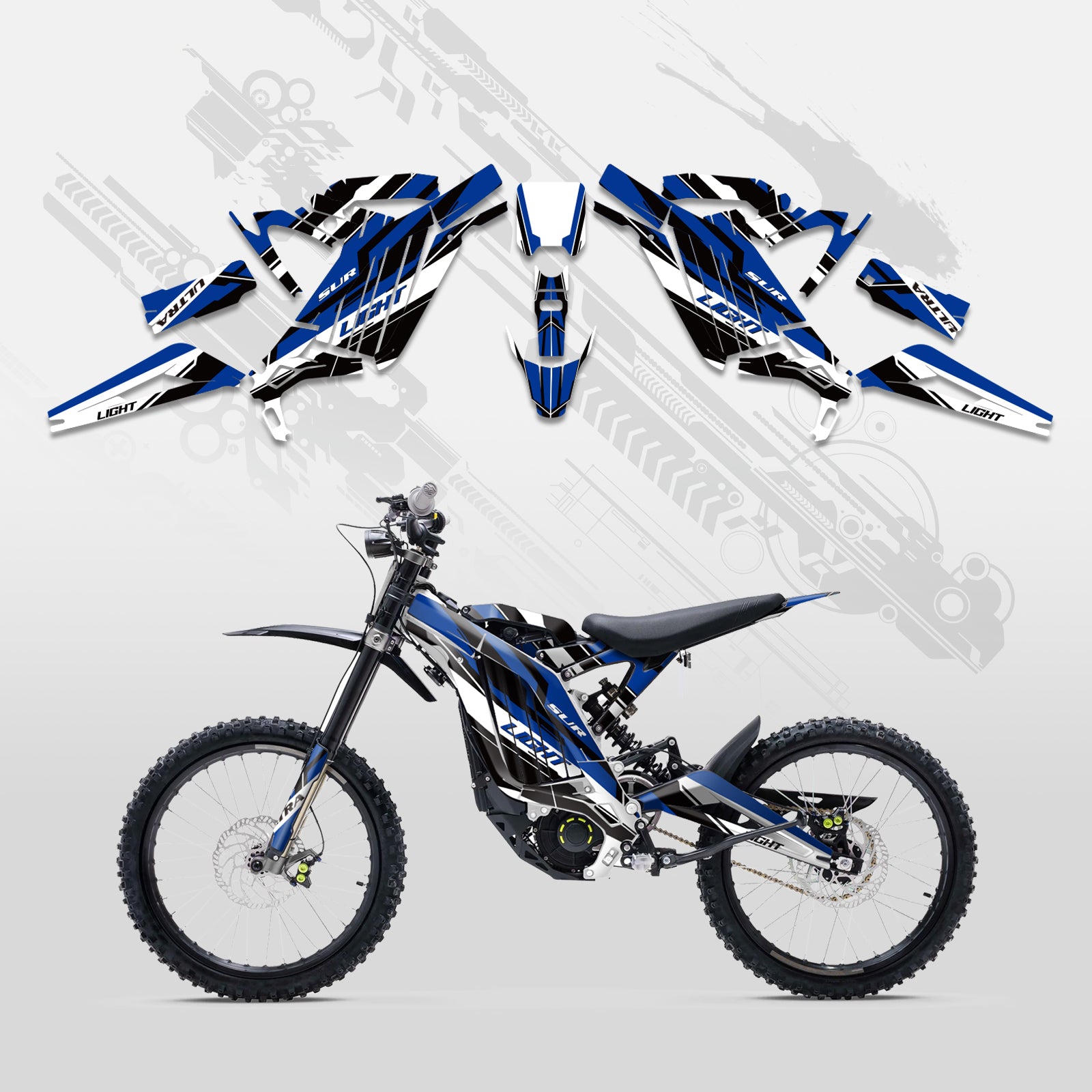 Motorcycle Full Graphics Decals Stickers Kit For Surron Light Bee X ALL YEARS