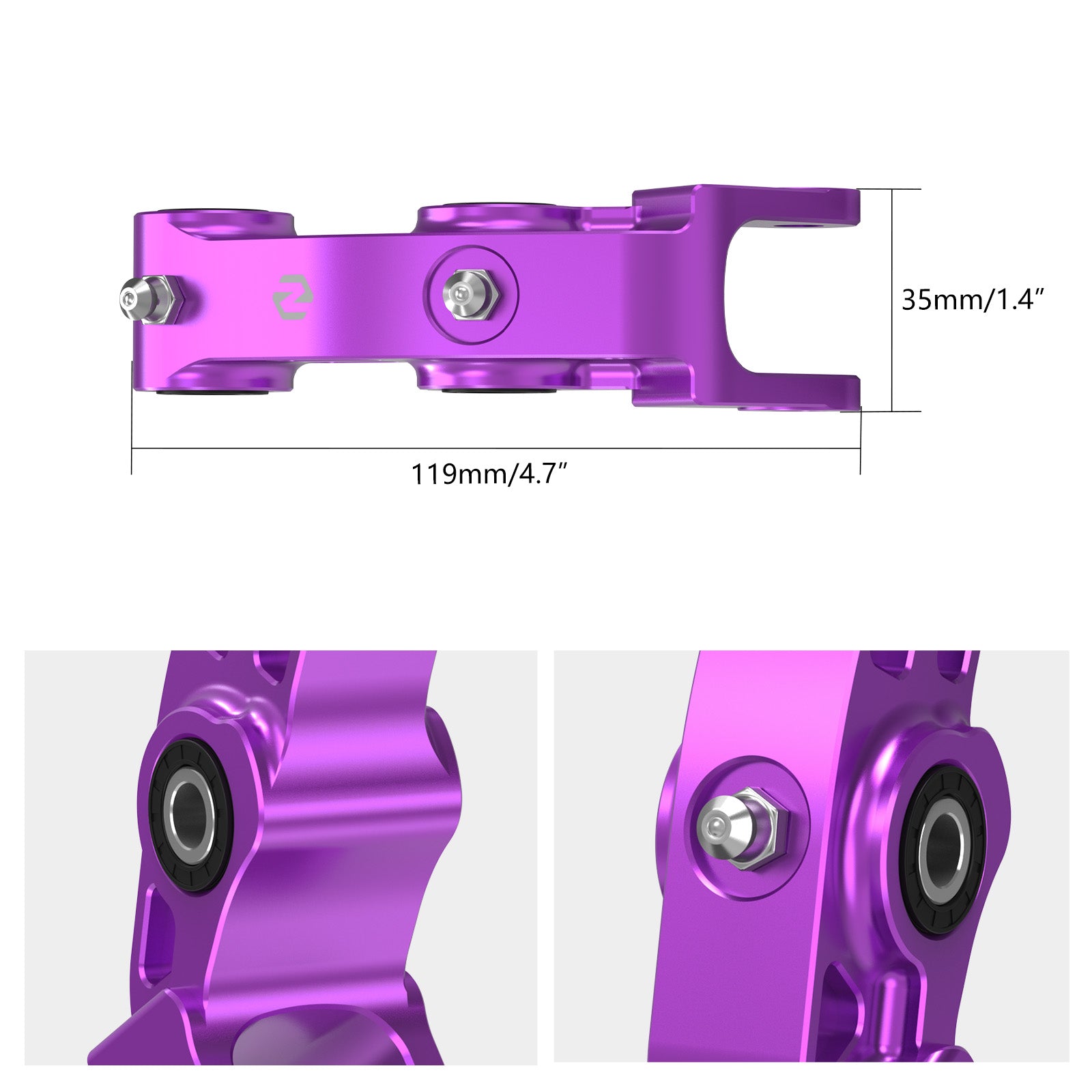 20MM Rise Rear Suspension Linkage For Surron Light Bee X / S/ L1E Segway X160 X260