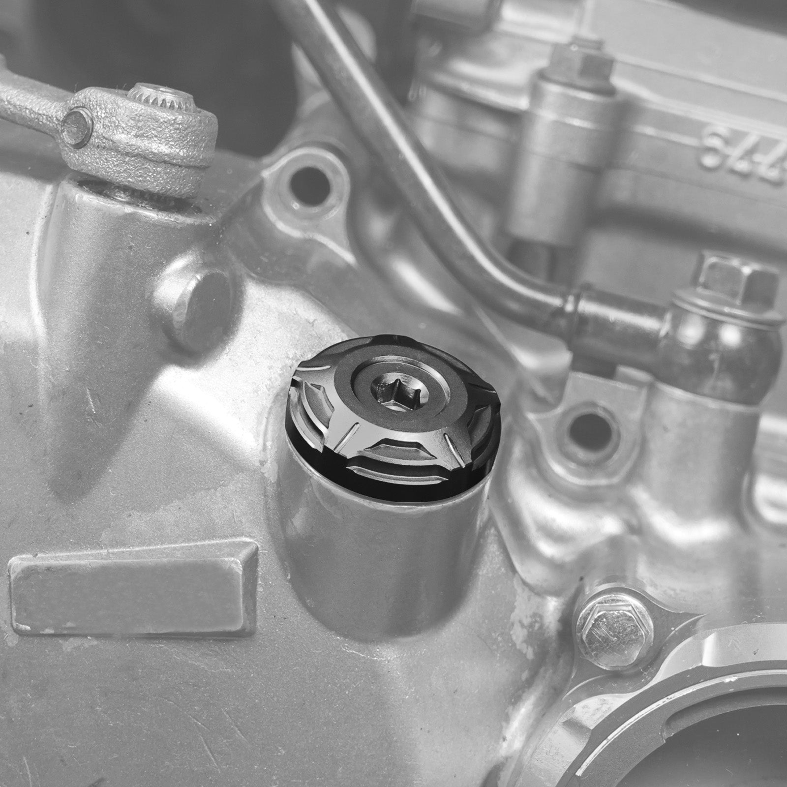 Oil Filler Cover Cap Plug For Suzuki DR650 S / SE 1996-2024