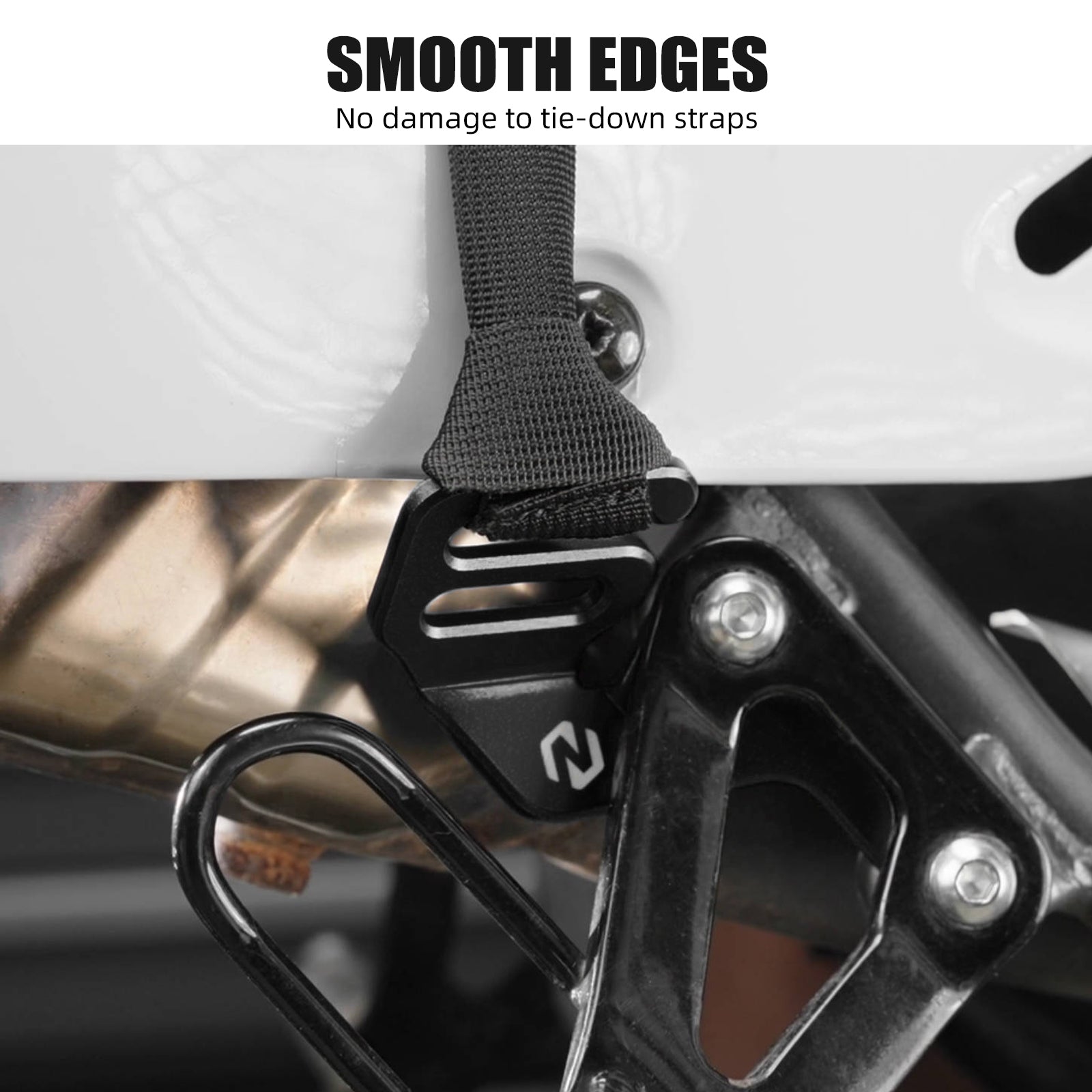 Tie Down Brackets Side Luggage Rack Holders For Suzuki DR650 S / SE 1996-2025