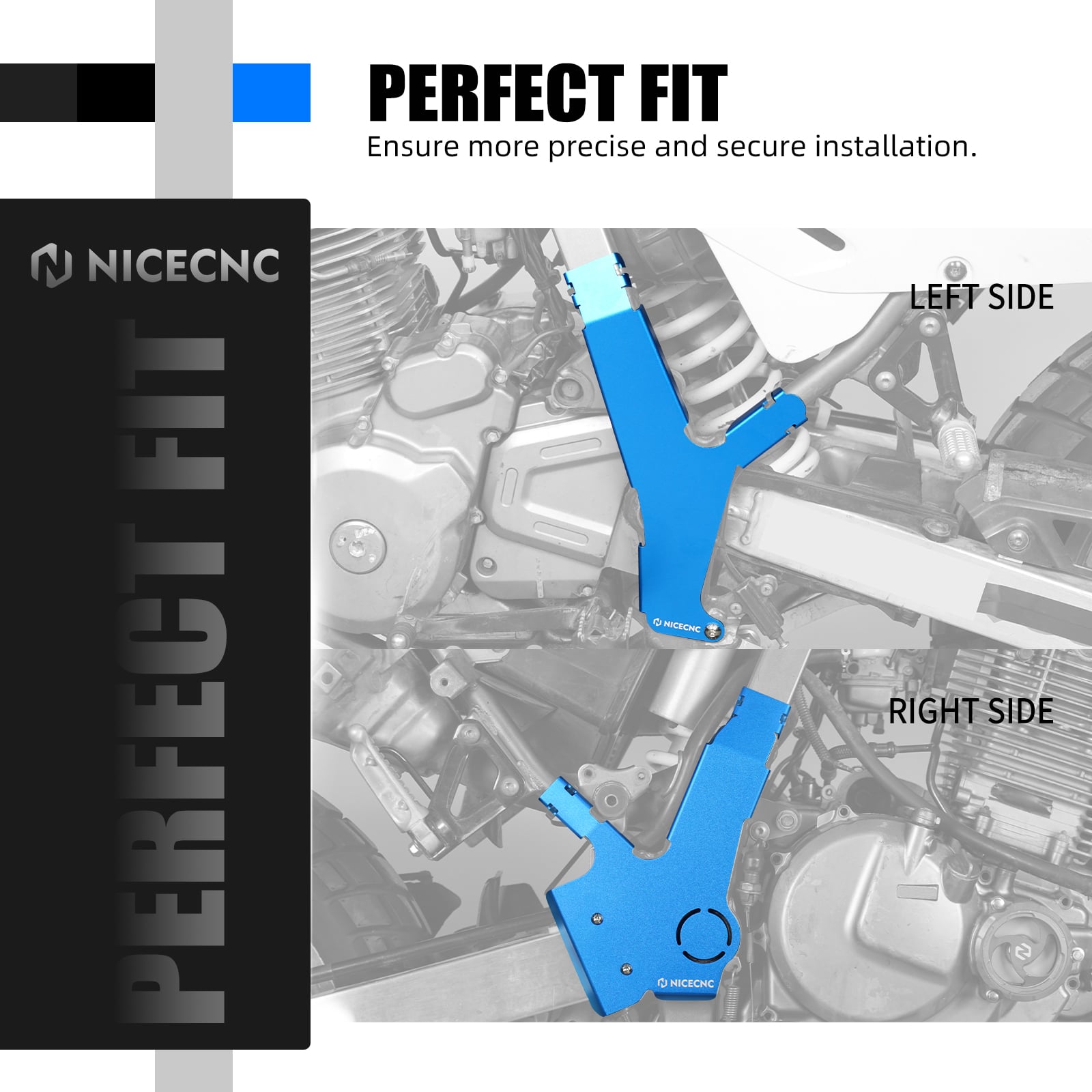 Body Frame Guards Fairing Protectors Covers For Suzuki DR650 S / SE 1996-2024