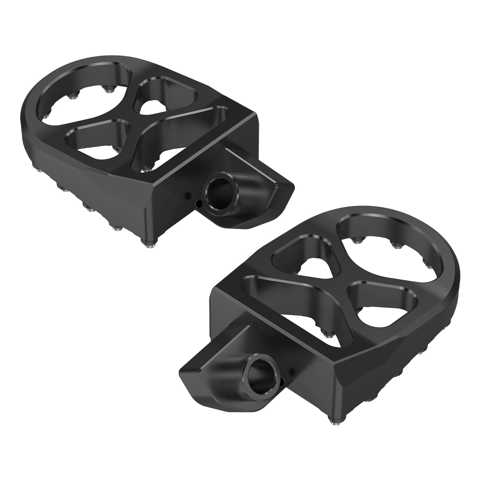 Enlarged Forged Wide Foot Pegs Footrest Pedals For Suzuki DR650 S / SE 1996-2024