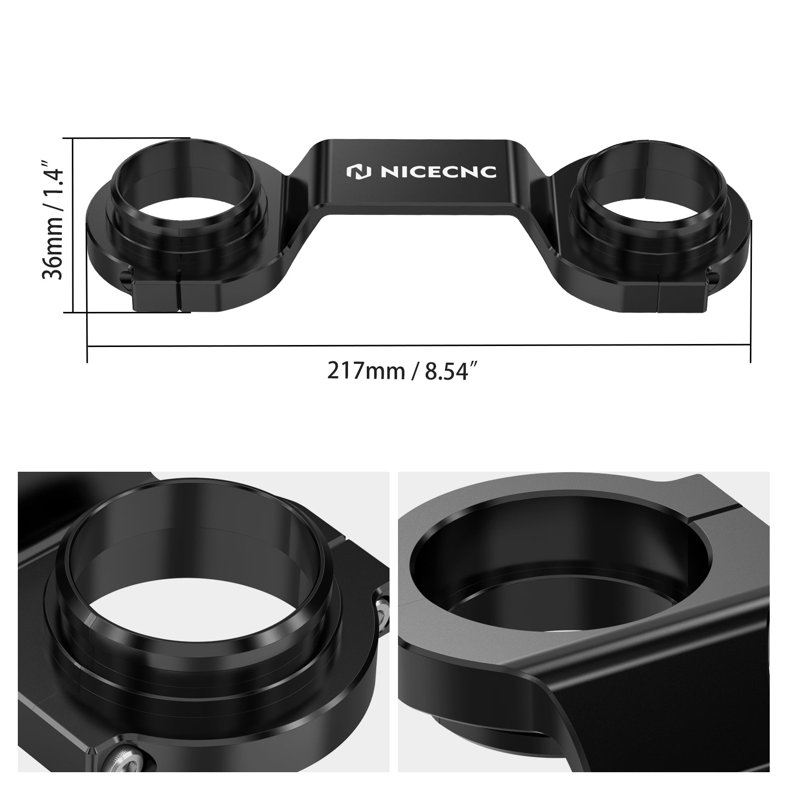 Front Fork Stabilizer Brace Clamp Bracket For Suzuki DR650 S / SE 1996-2024