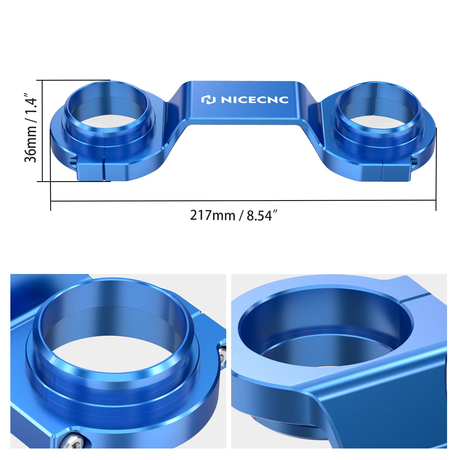 Front Fork Stabilizer Brace Clamp Bracket For Suzuki DR650 S / SE 1996-2024