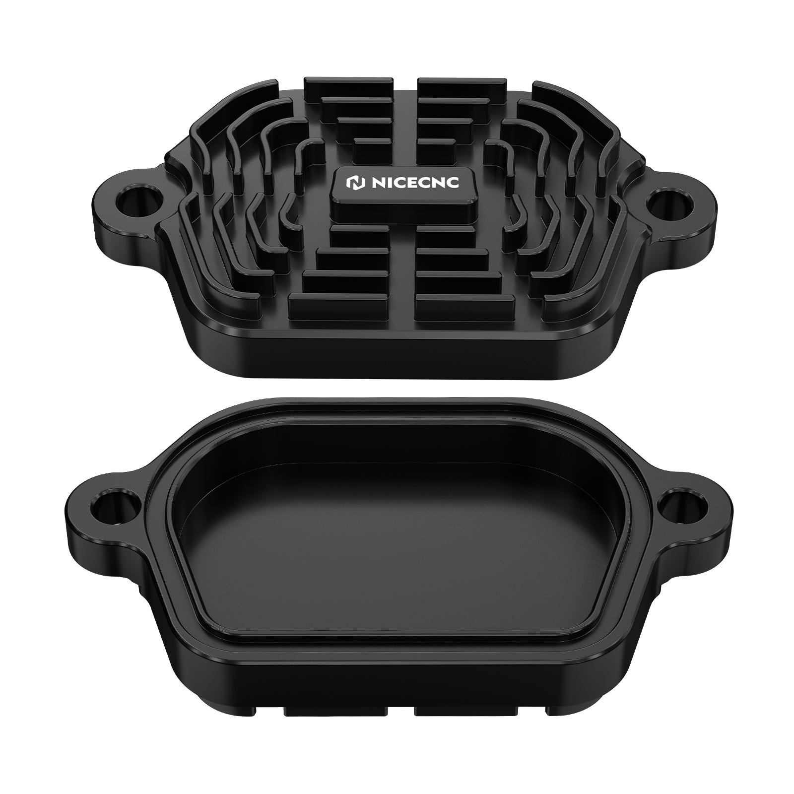 Finned Engine Valve Covers w/Rings Kit For Suzuki DR650S / SE 1996-2024