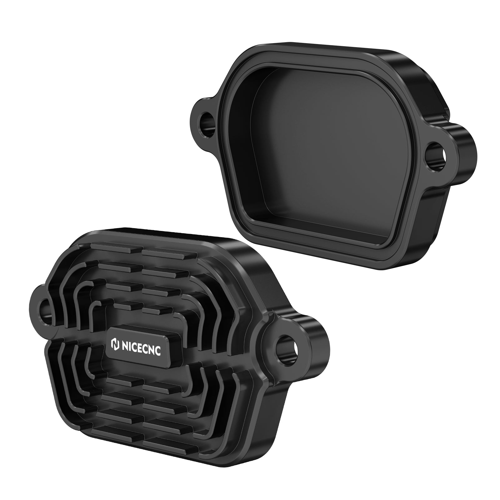 Finned Engine Valve Covers w/Rings Kit For Suzuki DR650S / SE 1996-2024