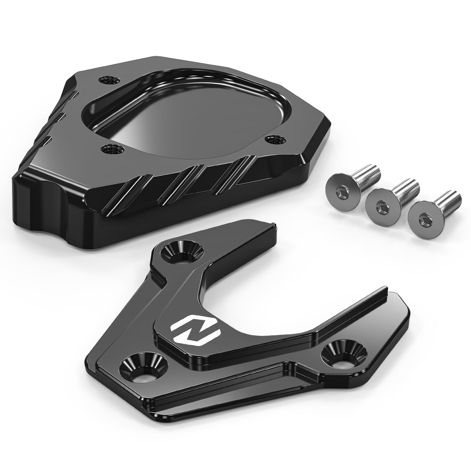 Kick Side Stand Pad Extension Plate For Suzuki DRZ400S 2000-2024