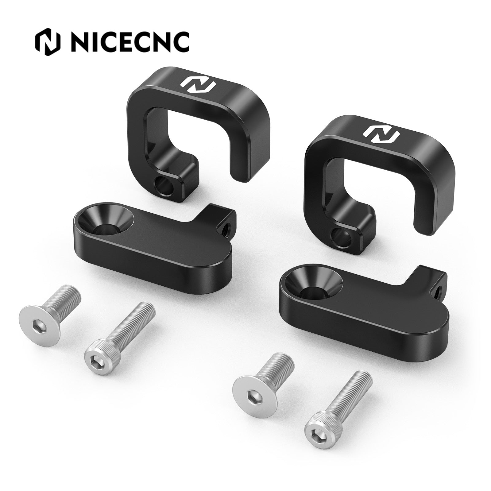 Rear Brake Line Hose Guides Clamps Kit For Suzuki DR650SE DRZ400S RMZ250