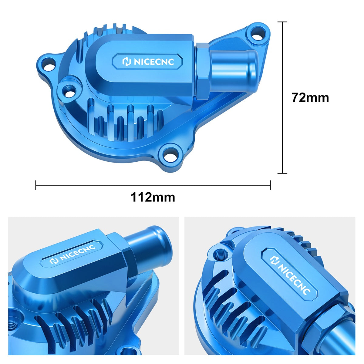 Water Pump Cover For Suzuki DRZ 400S 2000-2024 DRZ 400SM 2005-2024