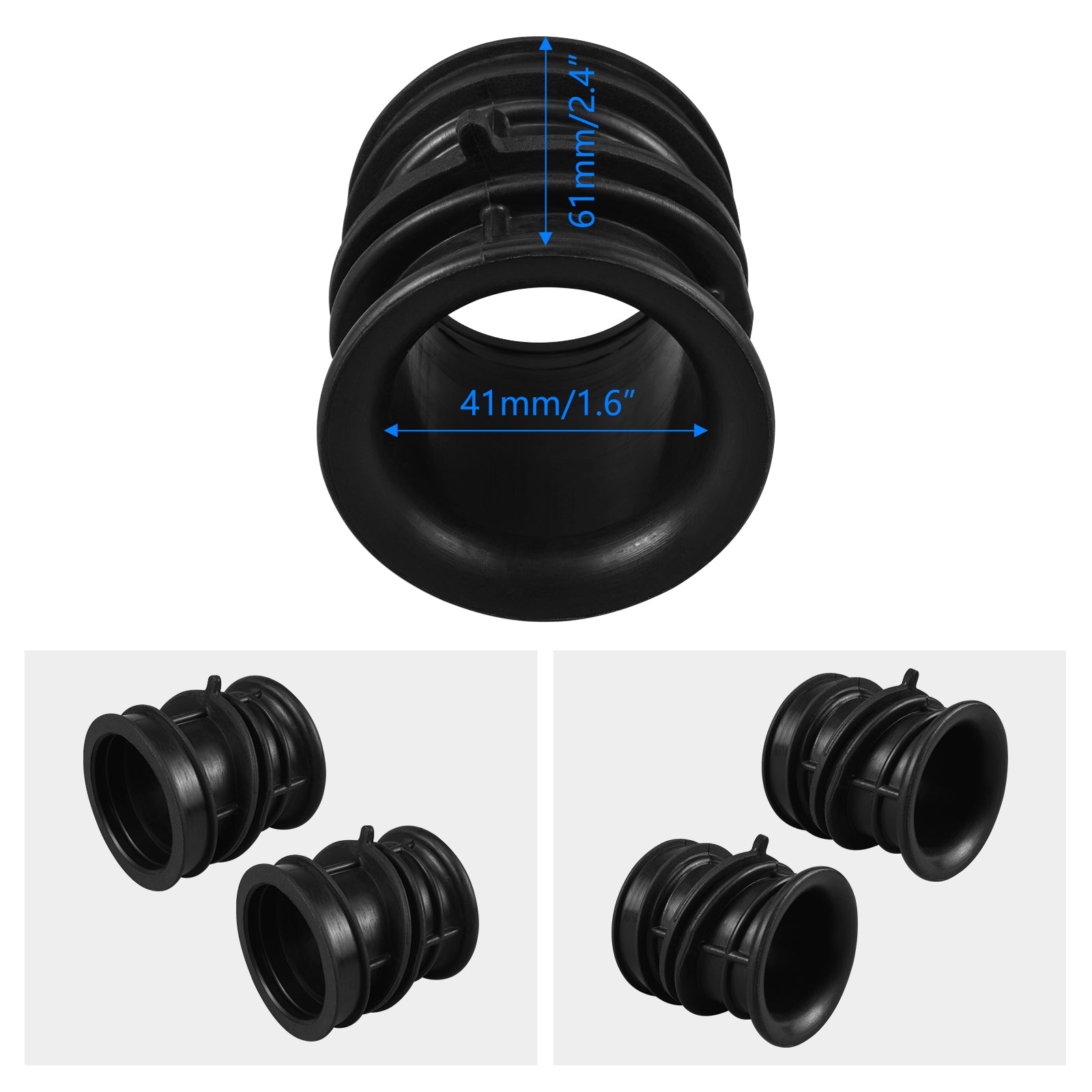 1 Pair Air Funnel For Yamaha Tenere 700 / XTZ700 2022-2024 Rally Edition 22-24