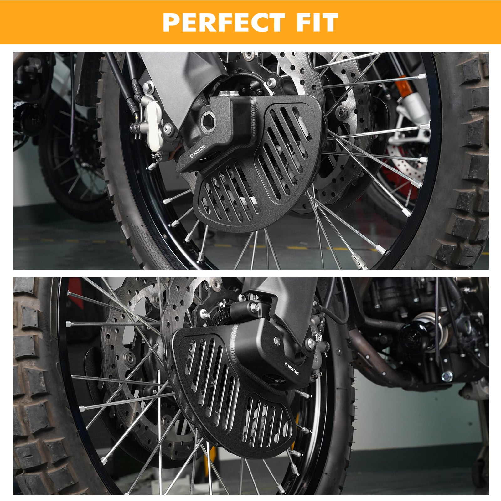 Brake Disc Guard Front Fork Leg for Yamaha Tenere 700 /XTZ700 2019-2024