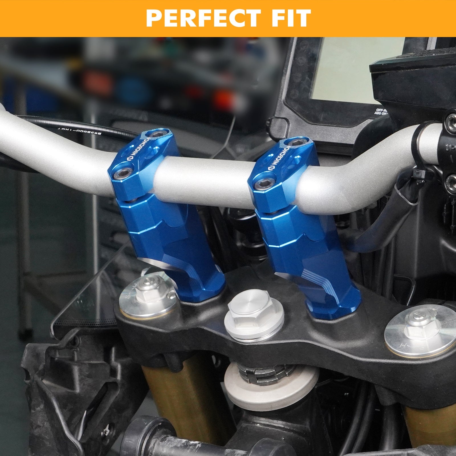 Handlebar Risers for Yamaha Tenere 700 /XTZ700 2019-2023