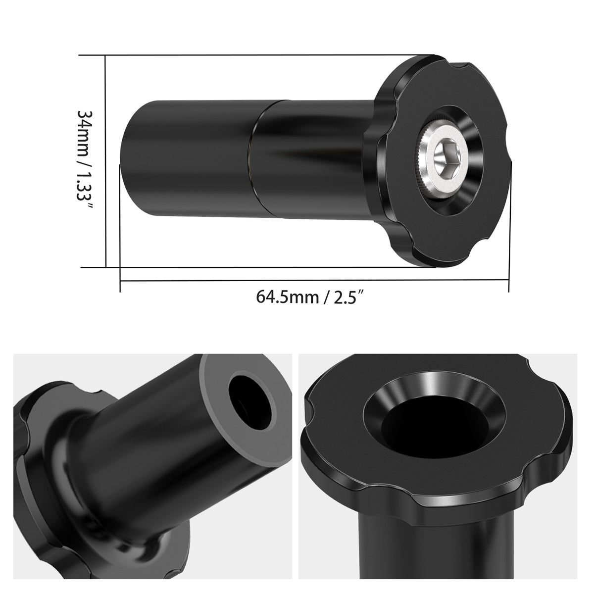 OS-BASE Luggage Bag Mounting Hardware For Yamaha Tenere 700 /XTZ700 2019-2024