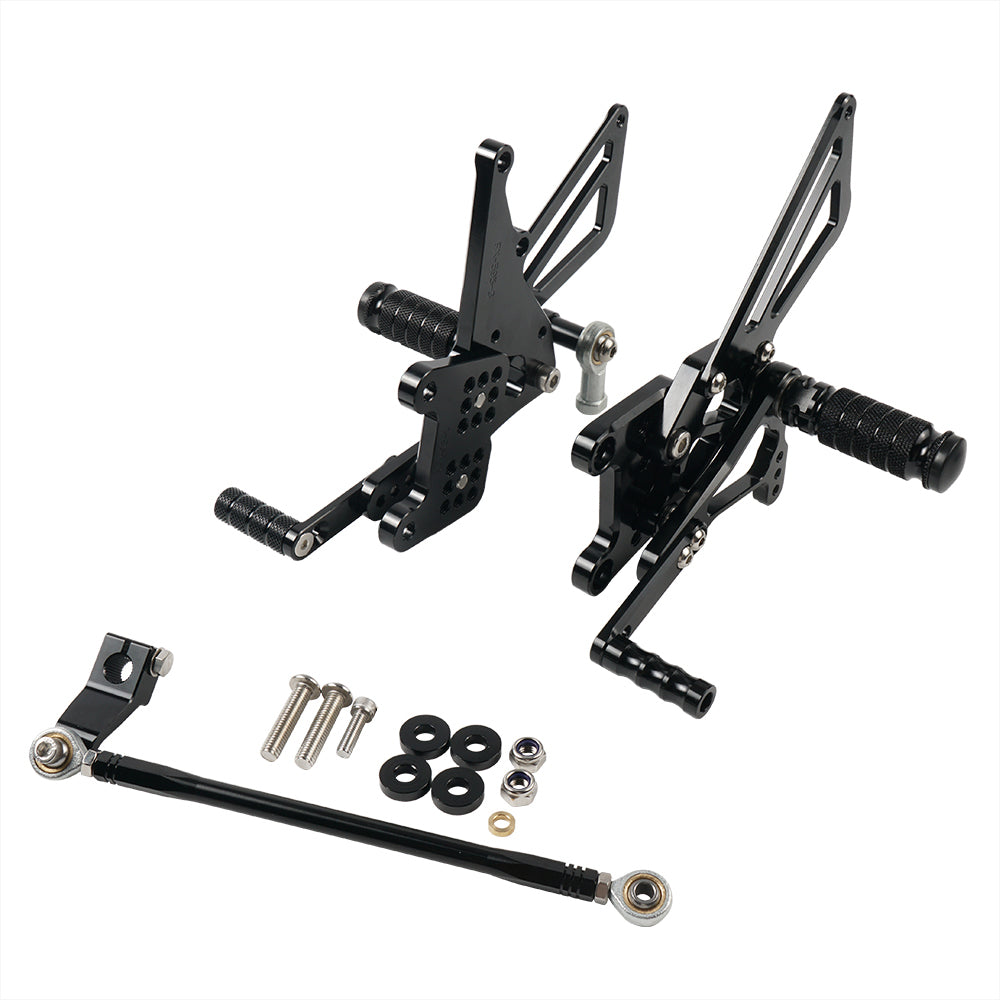 Adjustable Rearsets Footrest Foot Pegs Pedal For Triumph Daytona 955i 1999-2006