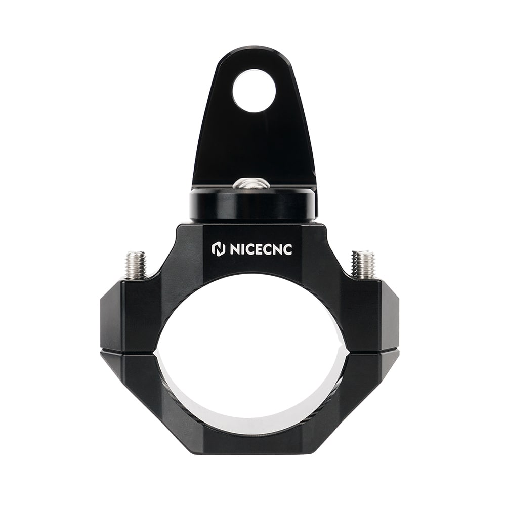 Whip Light Flagpole Light Mount Bracket Adjustable For 1.75-2" Roll Cage UTV ATV