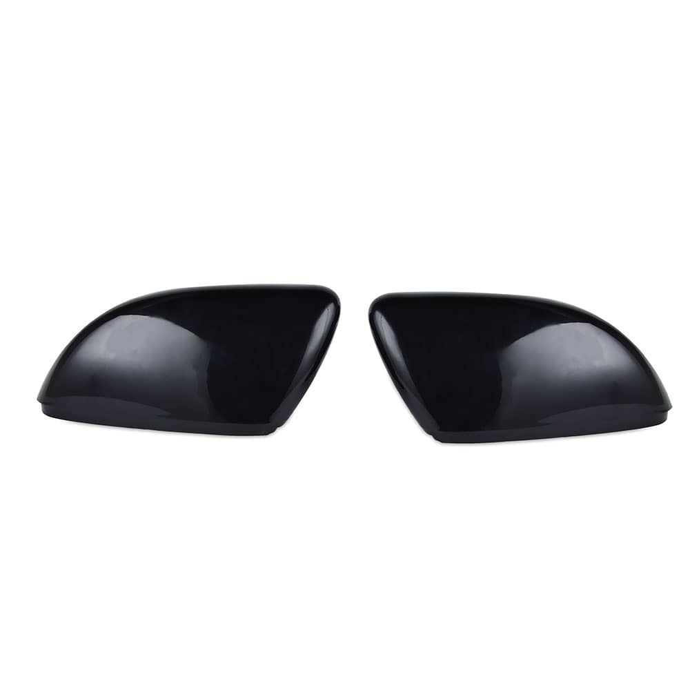 Pair Rear View Mirror Covers Side Wing Mirror Case L&R Fit For VW Golf MK7 Pre-Facelift 15-17