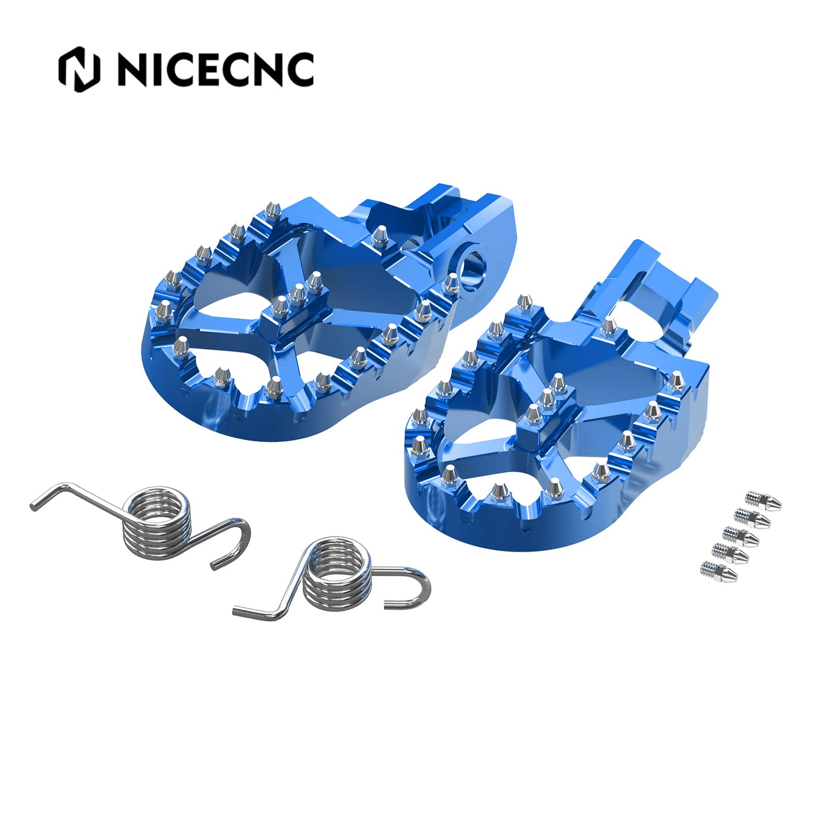 Billet Wide Foot Pegs For KTM 350 500 EXCF 2017-2023