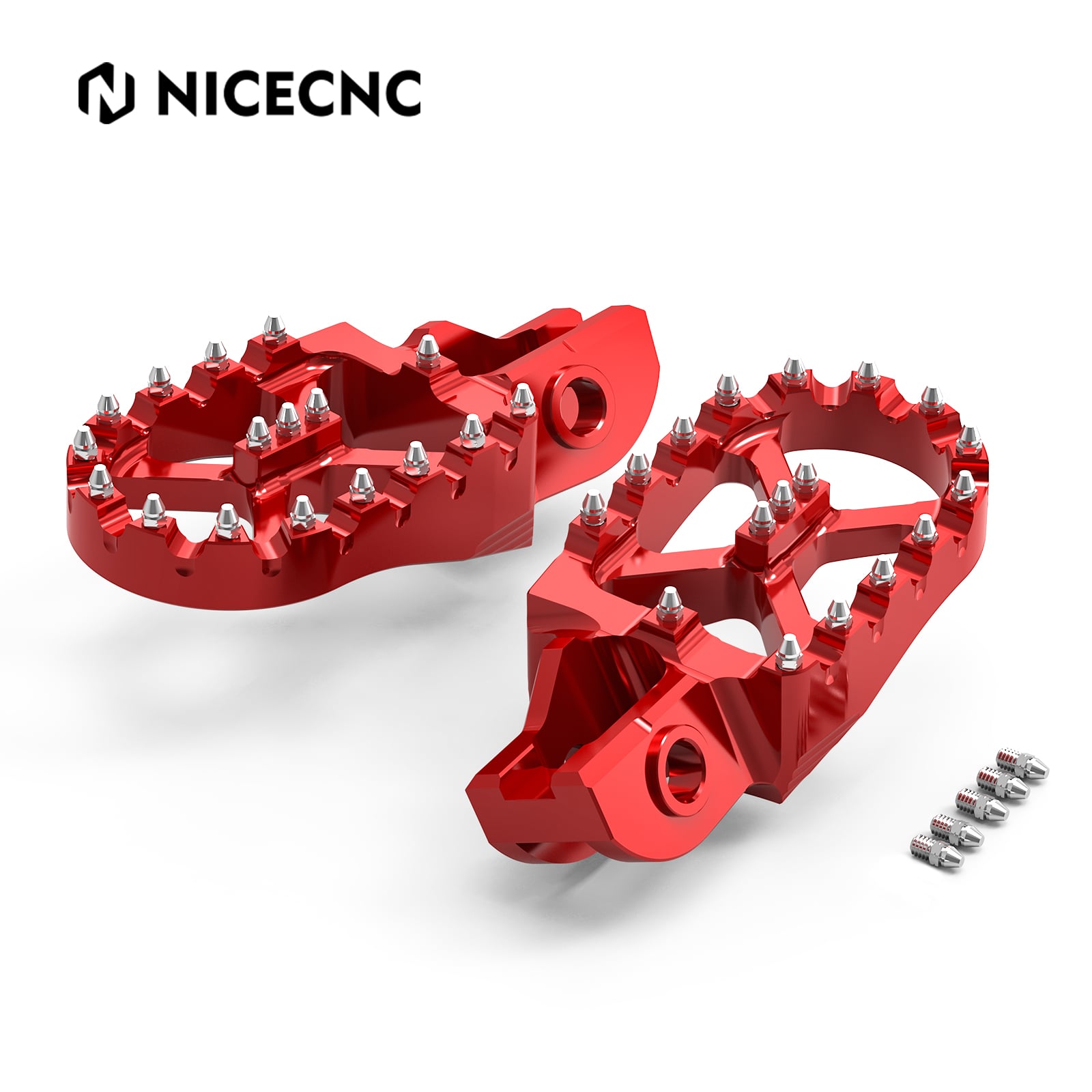 Billet Wide Foot Pegs For KTM 350 500 EXCF 2017-2023