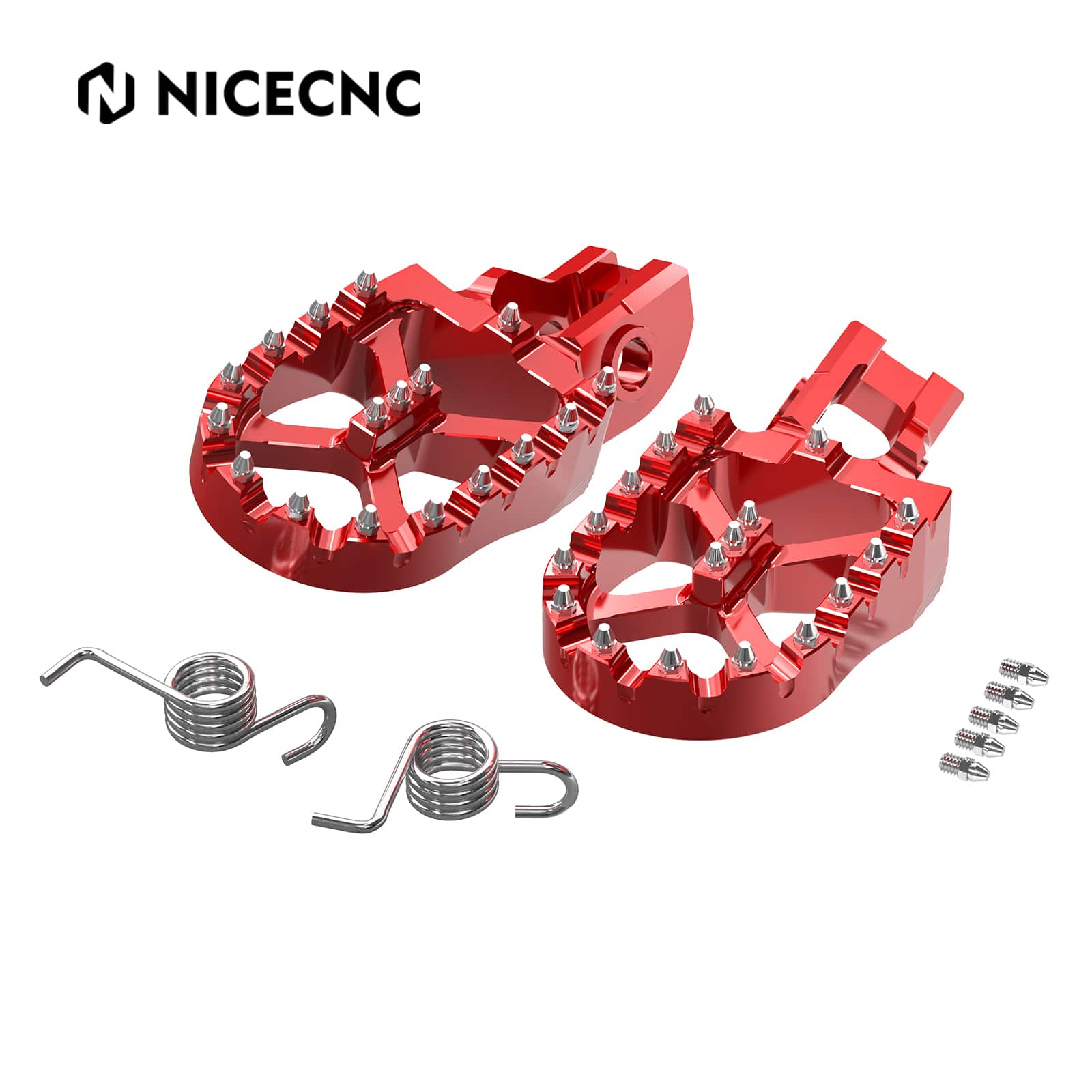 Billet Wide Foot Pegs For KTM 350 500 EXCF 2017-2023