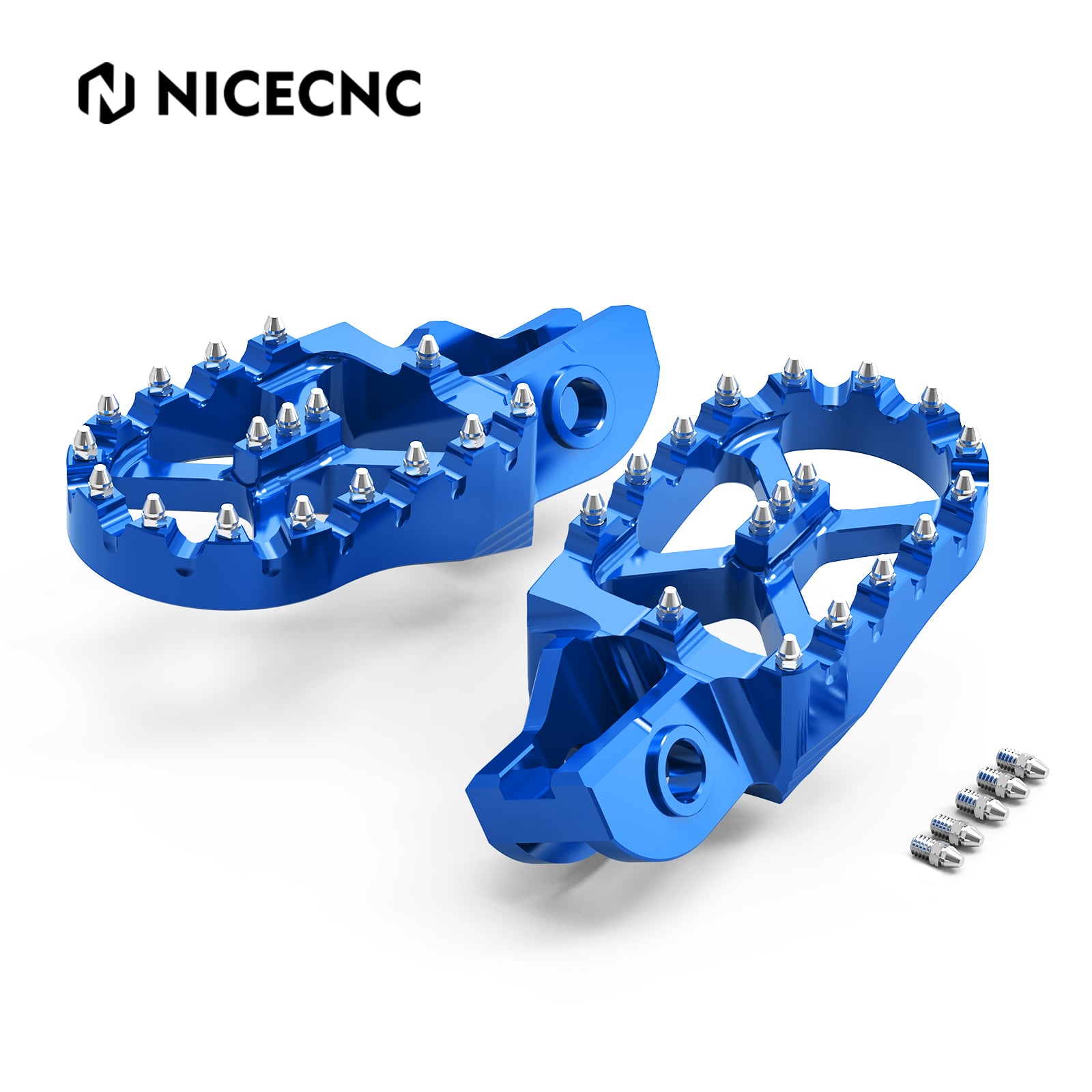 Billet Wide Foot Pegs For KTM 350 500 EXCF 2017-2023