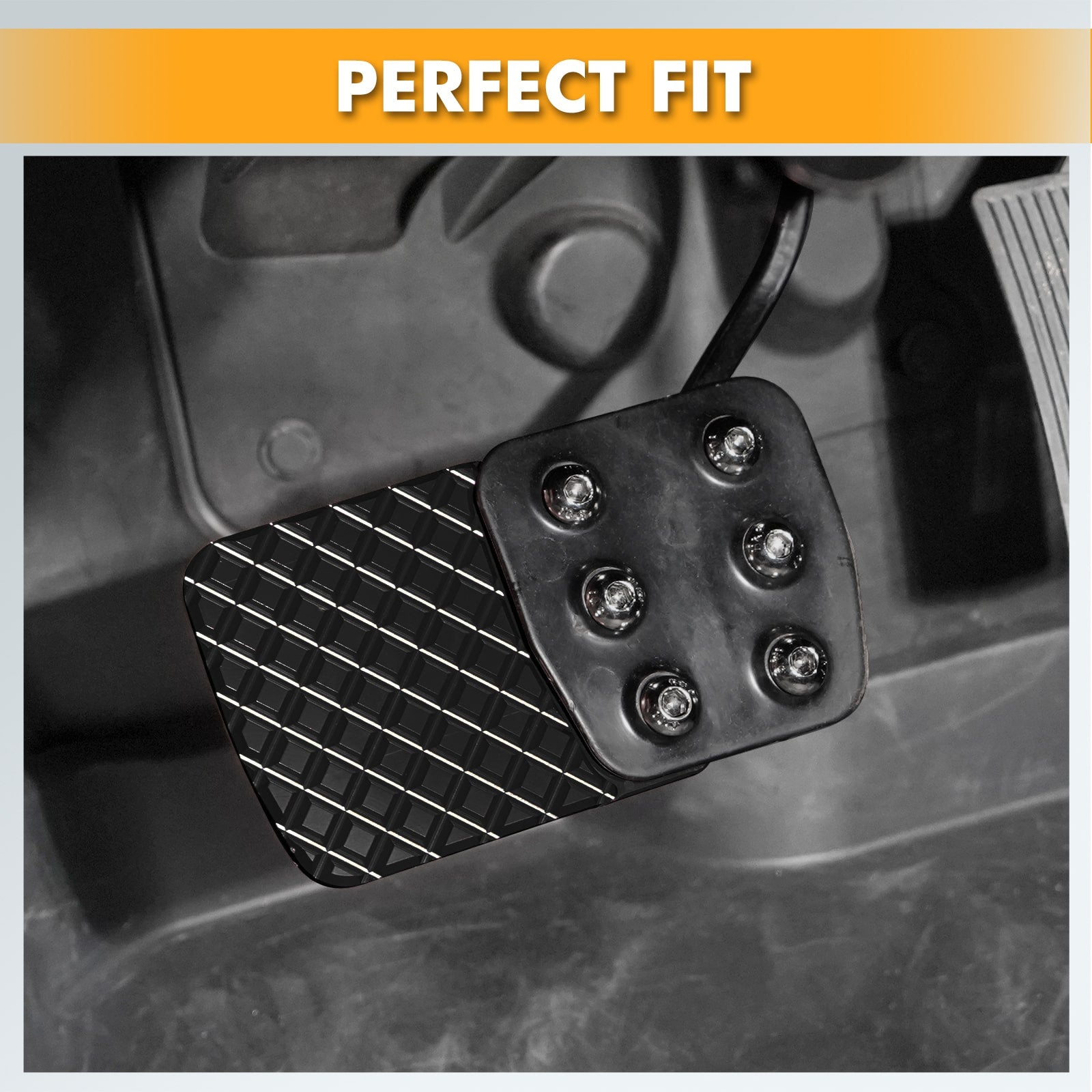 Enlarged UTV Brake Pedal Extender Pad For Can-Am Maverick X3 Turbo