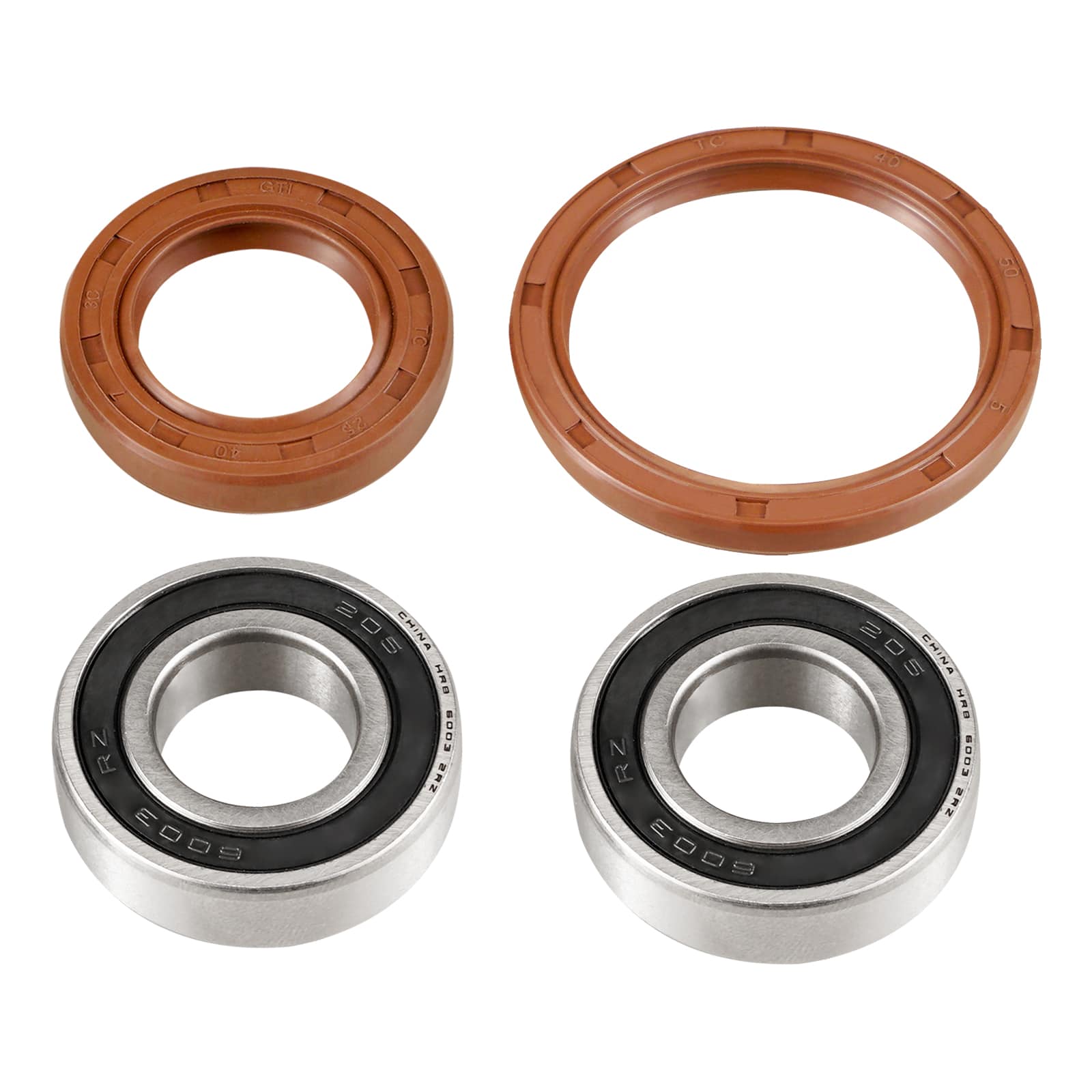 Front Wheel Bearings and Seals Kit For Honda XR650L 1993-2024