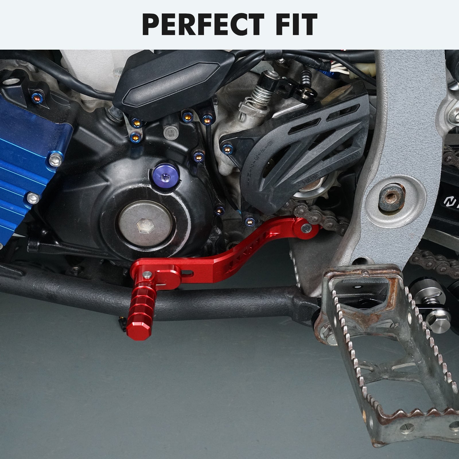 ATV Upgraded Folding Adjustable Shift Gear Lever Pedal For Yamaha YFZ450R 09-25