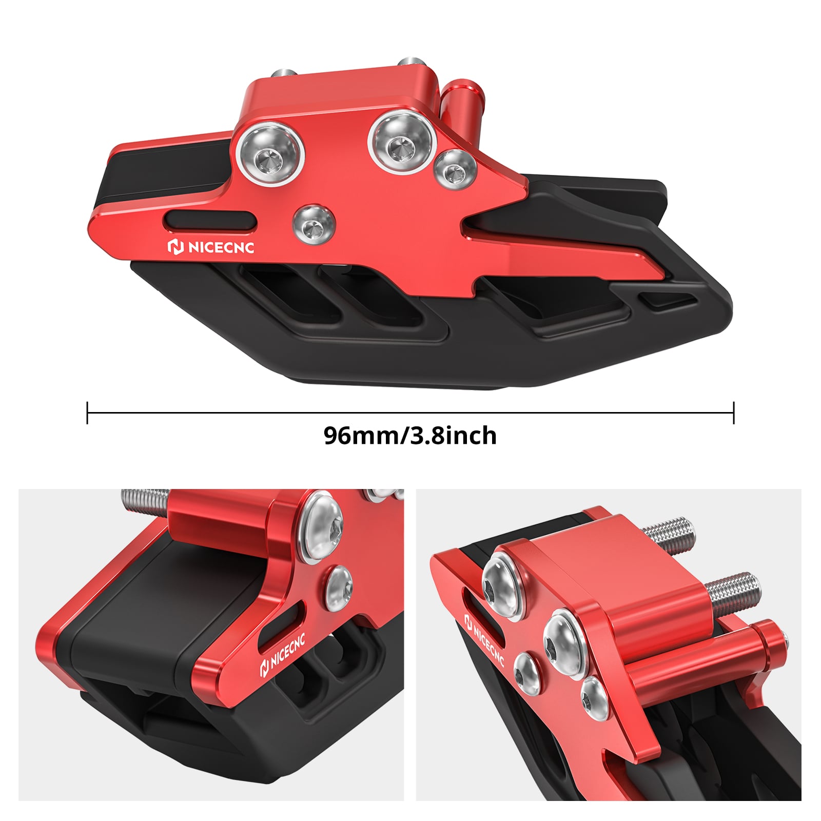 ATV Chain Support Guide Slider Kit For Yamaha Banshee 350 1987-2006