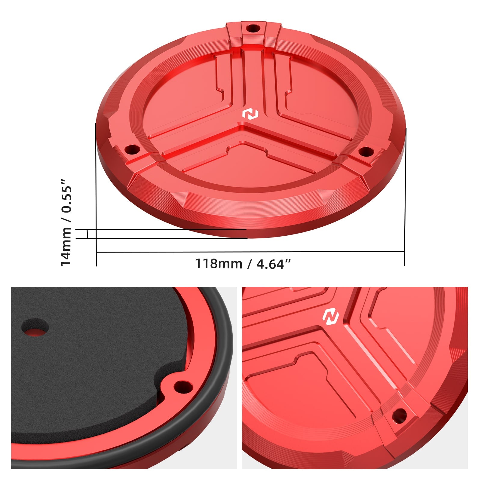 ATV Clutch Cover Insert + Water Pump Guard For Yamaha Banshee 350