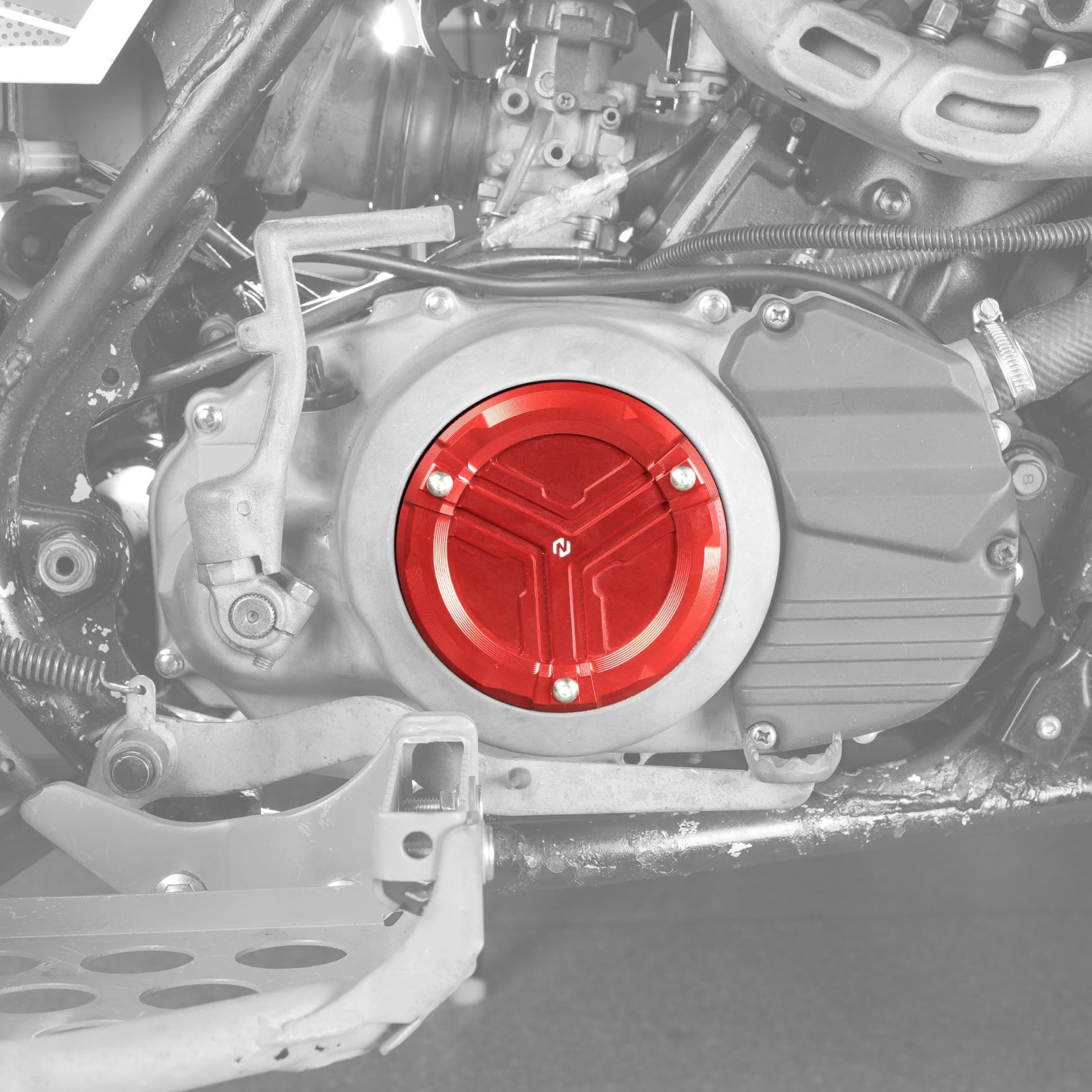 ATV Clutch Cover Insert + Water Pump Guard For Yamaha Banshee 350